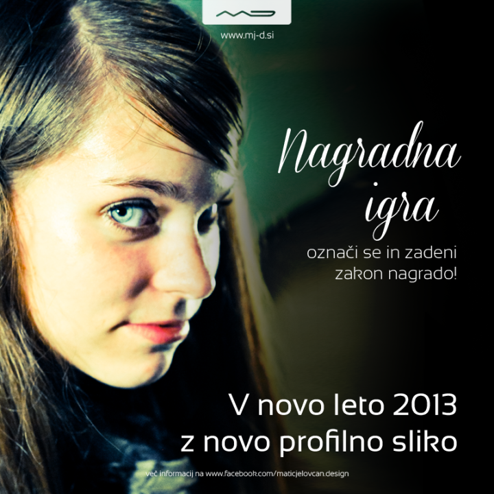 NAGRADNA IGRA: V novo leto 2013 z novo profilno sliko