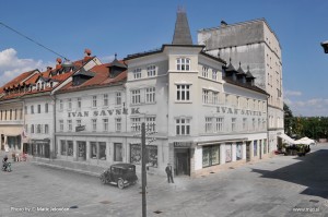 Trgovina Ivana Savnika, prva večja trgovina v Kranju
