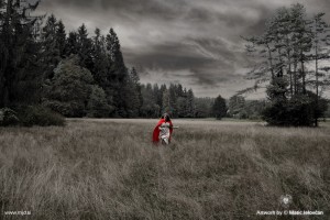 Running away from the weight of all expectations that are raining behind me.
