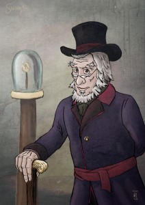 How I think Scrooge would look like, by Matic Jelovčan